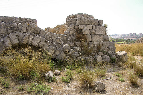 Vestiges du monsatère byzantin.