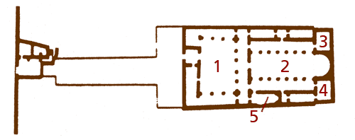 plan de l'église