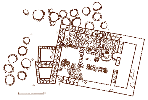 Plan du bâtiment central