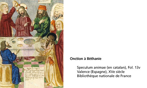 Onction à Béthanie